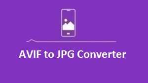 AVIF to JPG Converter