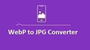 WebP to JPG Converter